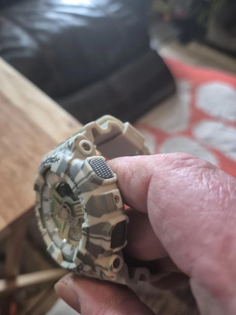 Casio G-SHOCK Multicolor Camo Resin Sport Watch